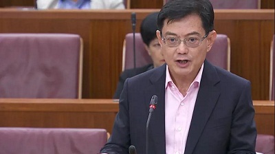 新加坡副总理兼财政部长王瑞杰于3月26日在国会致辞